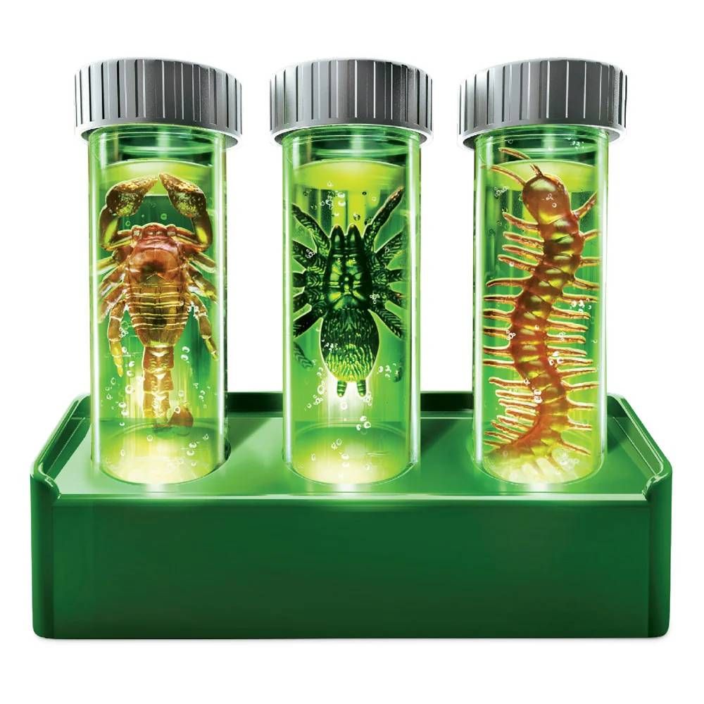 Set educativ, 4M, Laborator creaturi fluorescente, Kidslabs
