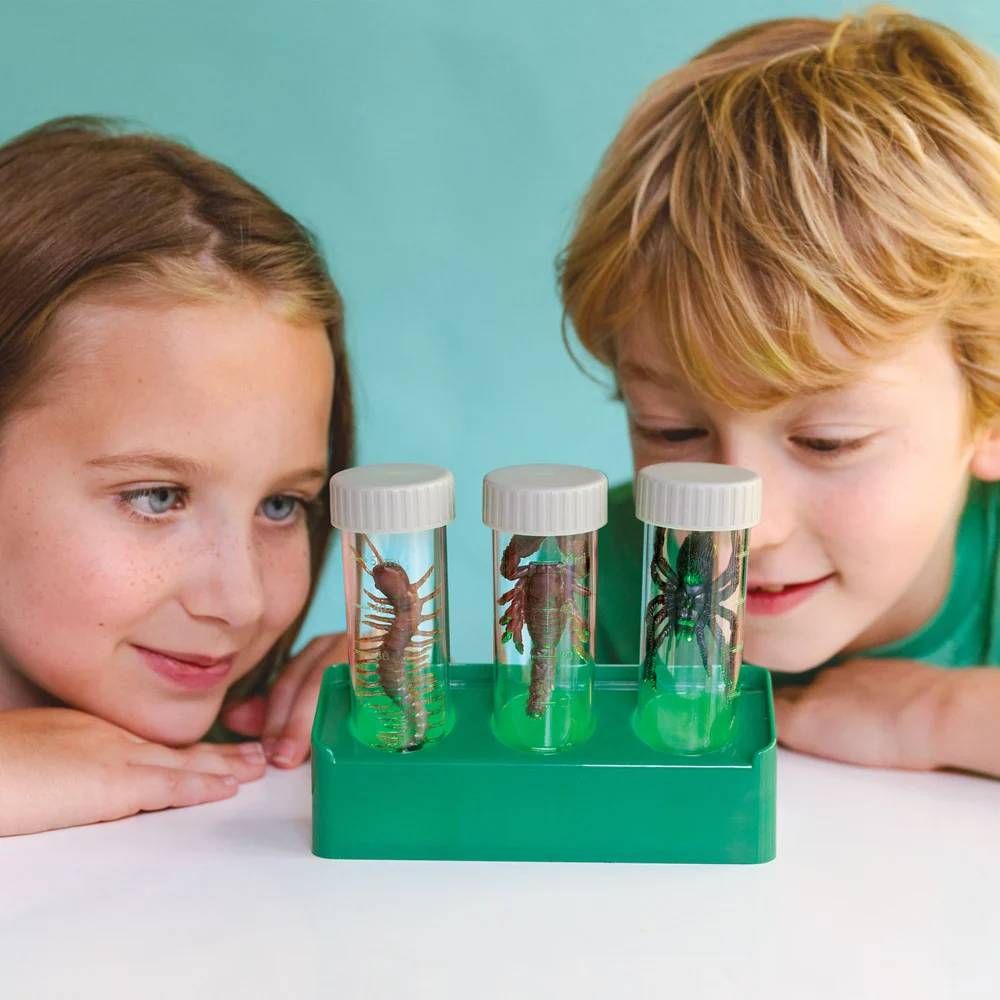 Set educativ, 4M, Laborator creaturi fluorescente, Kidslabs