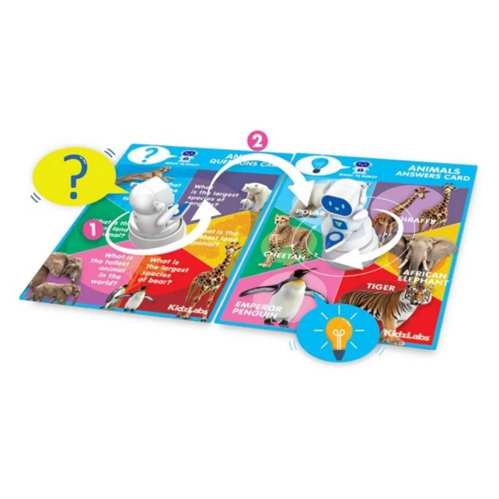 Jucarie educativa interactiva in limba engleza, 4M, Robot Magic, IQ KidzLabs