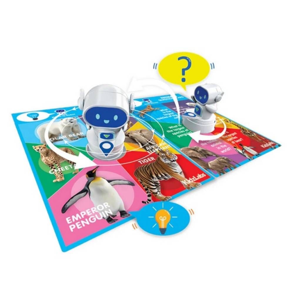Jucarie educativa interactiva in limba engleza, 4M, Robot Magic, IQ KidzLabs