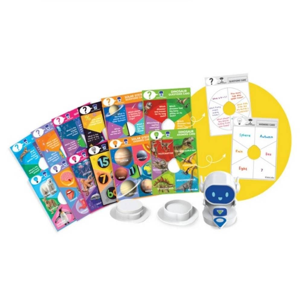 Jucarie educativa interactiva in limba engleza, 4M, Robot Magic, IQ KidzLabs