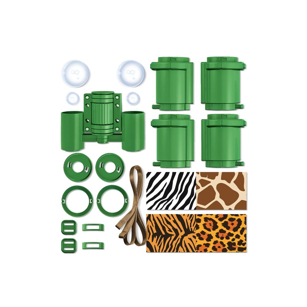 Kit stiintific, 4M, Constructie binoclu, KidzLabs