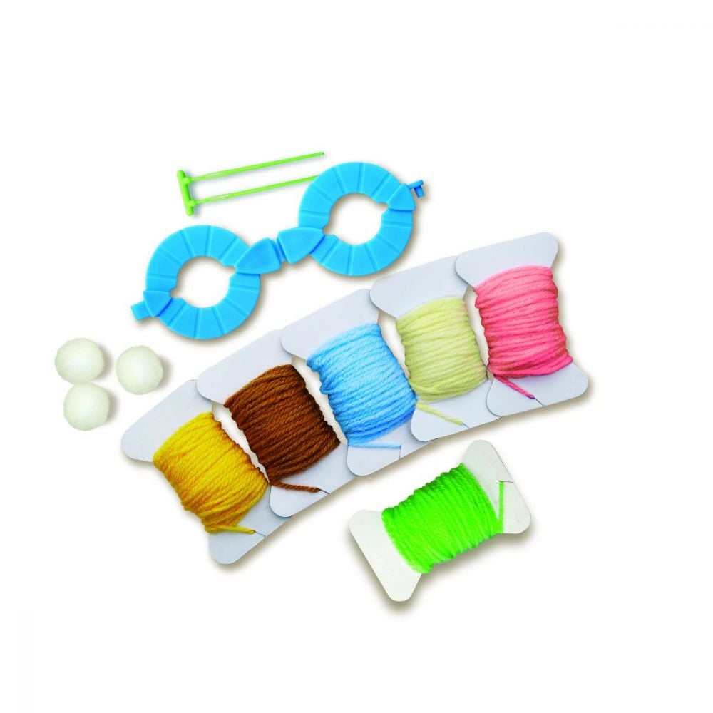Set creativ DIY, 4M, Animalute Pom Pom