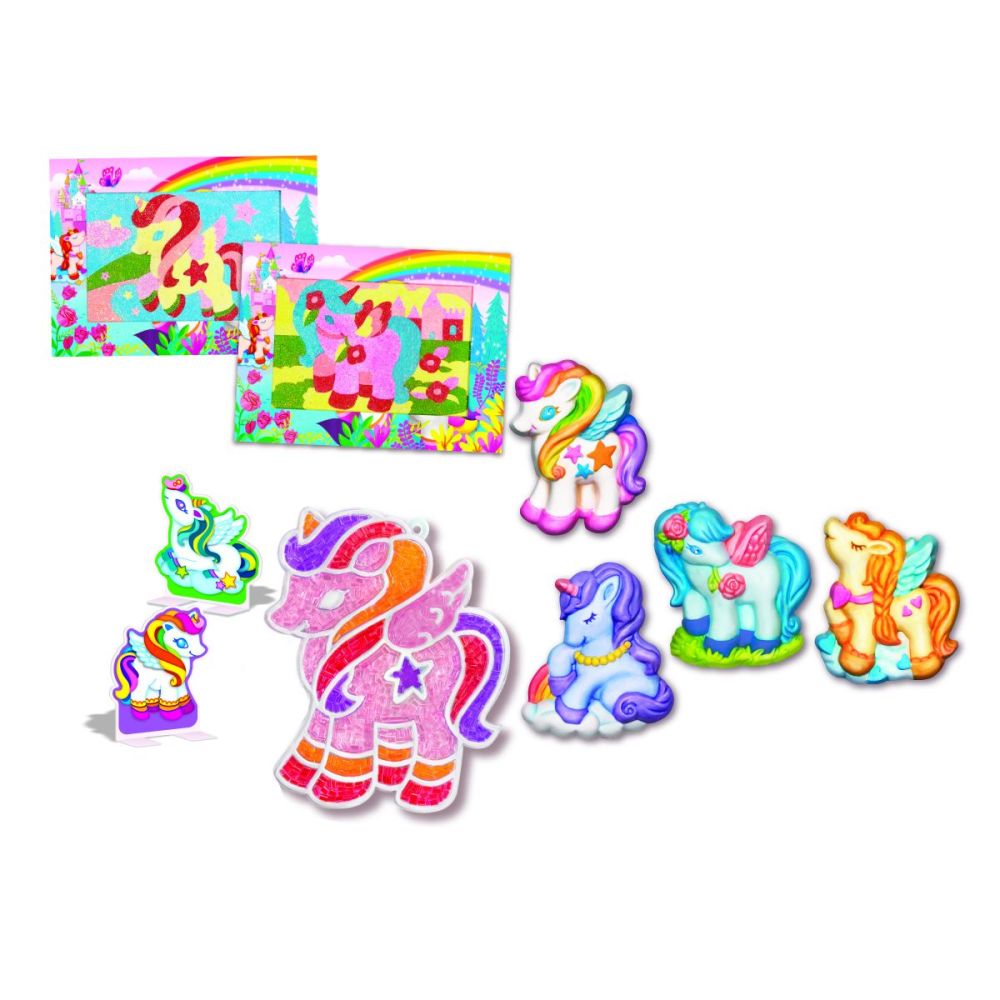 Set creativ, 4M, Unicorni magici