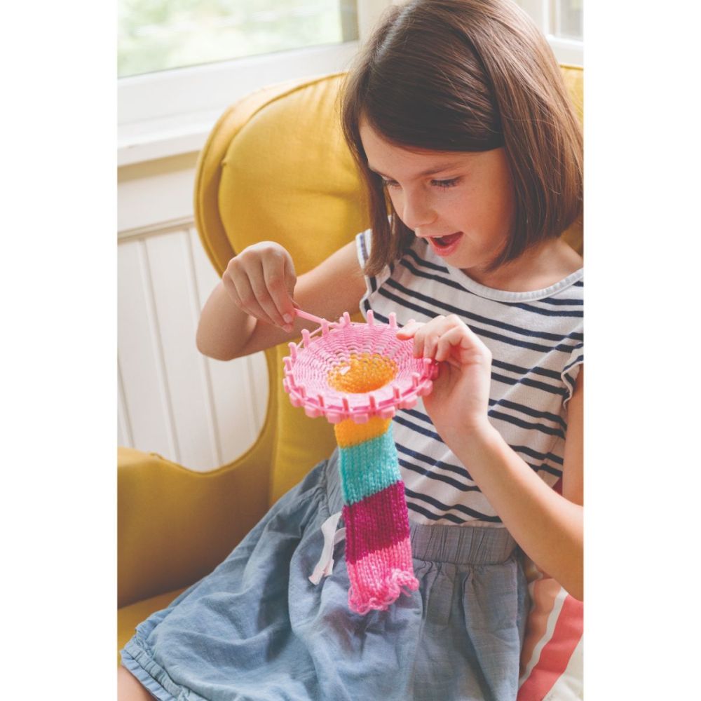 Kit stiintific STEAM Kids, 4M, Tricotat si crosetat | Noriel