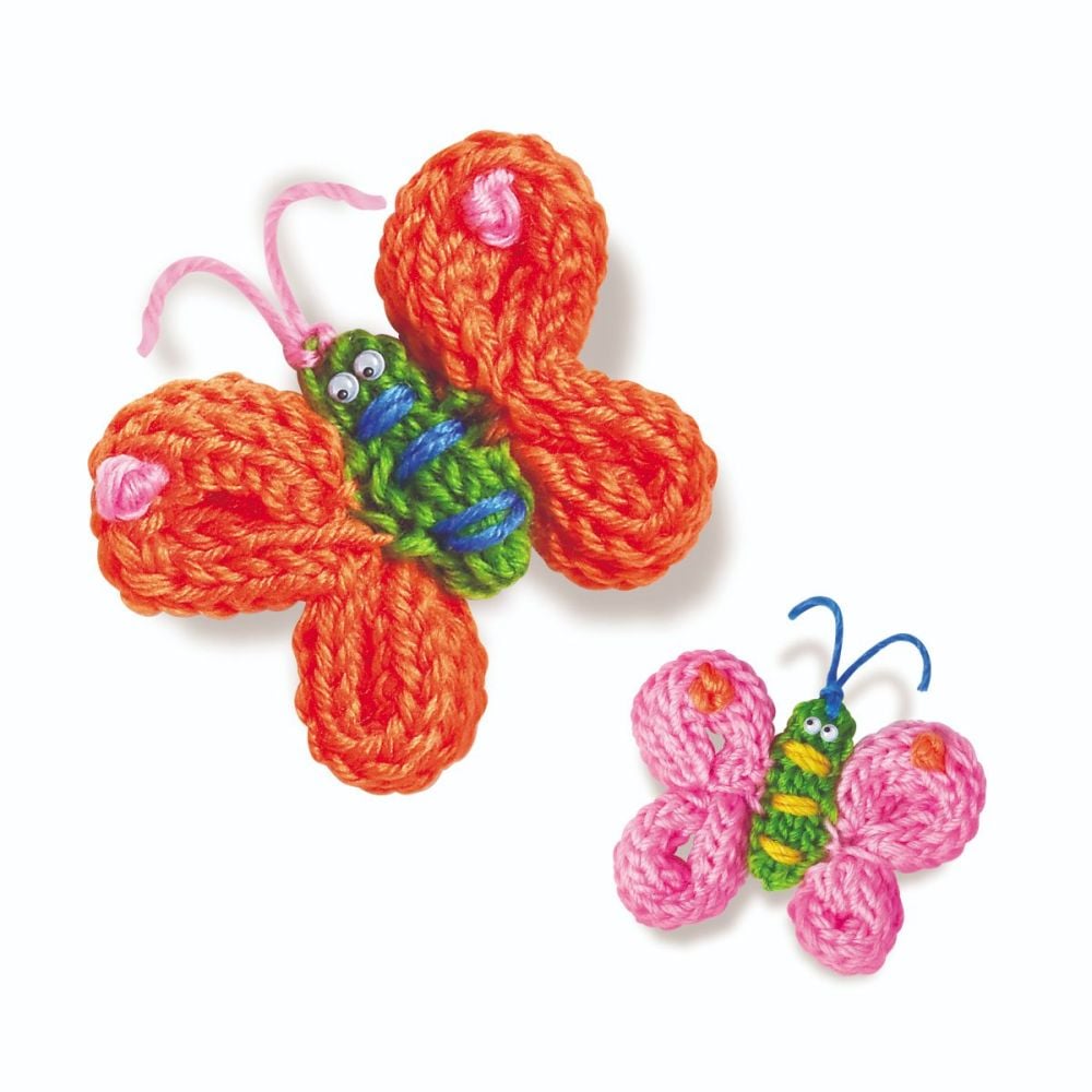 Kit stiintific STEAM Kids, 4M, Tricotat si crosetat | Noriel