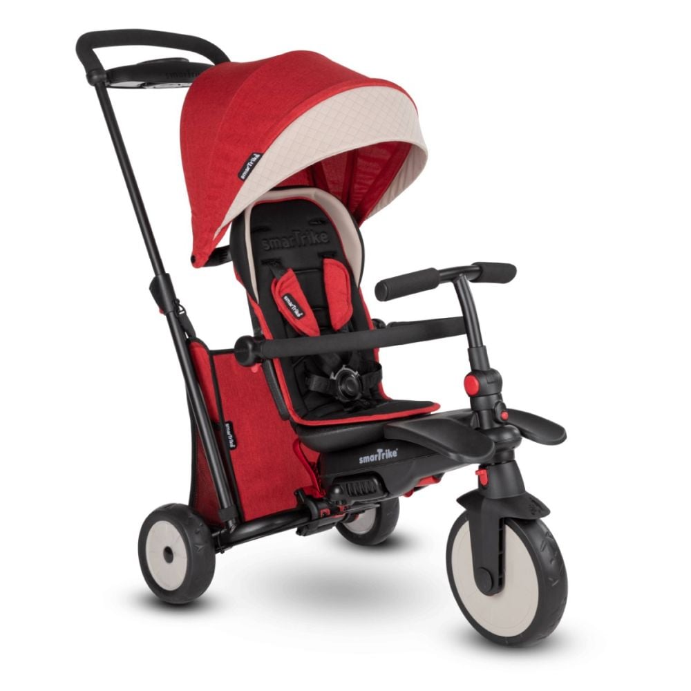 Tricicleta pliabila 7 in 1, Smart Trike, Melange Red
