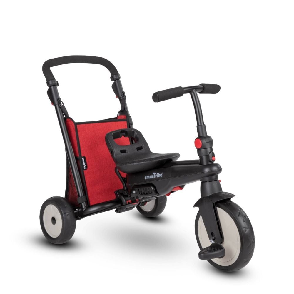 Tricicleta pliabila 7 in 1, Smart Trike, Melange Red