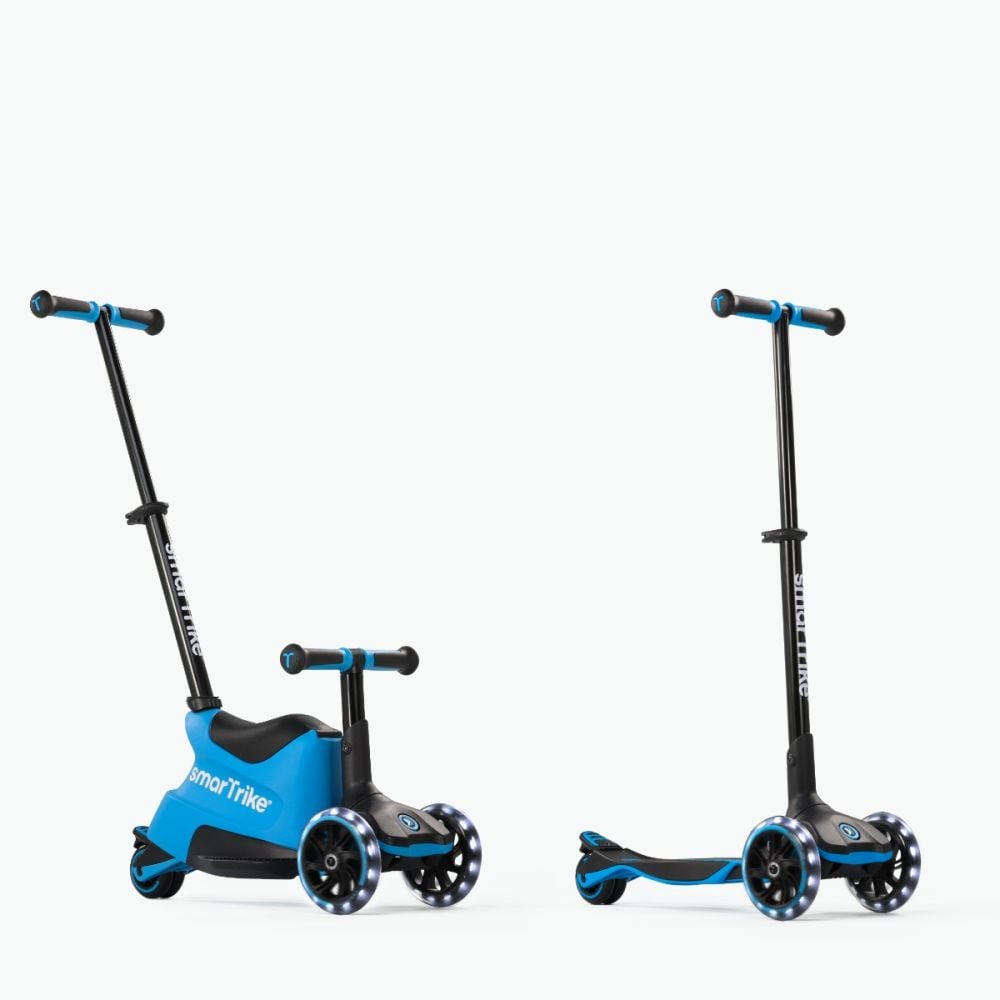 Trotineta 3 in 1, Smart Trike Xtend, Ride-On, Blue