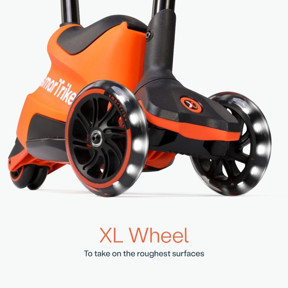 Trotineta 3 in 1, Smart Trike Xtend, Ride-On, Orange