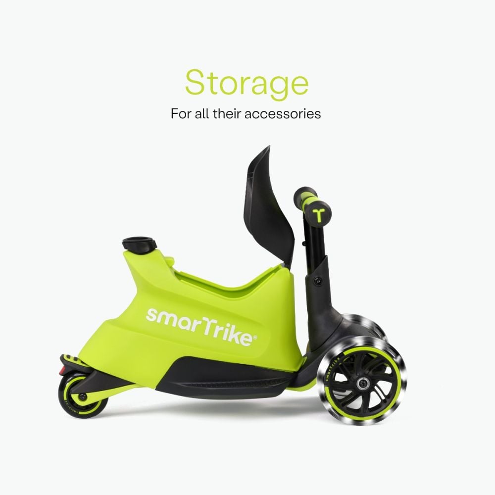Trotineta 3 in 1, Smart Trike Xtend, Ride-On, Lime