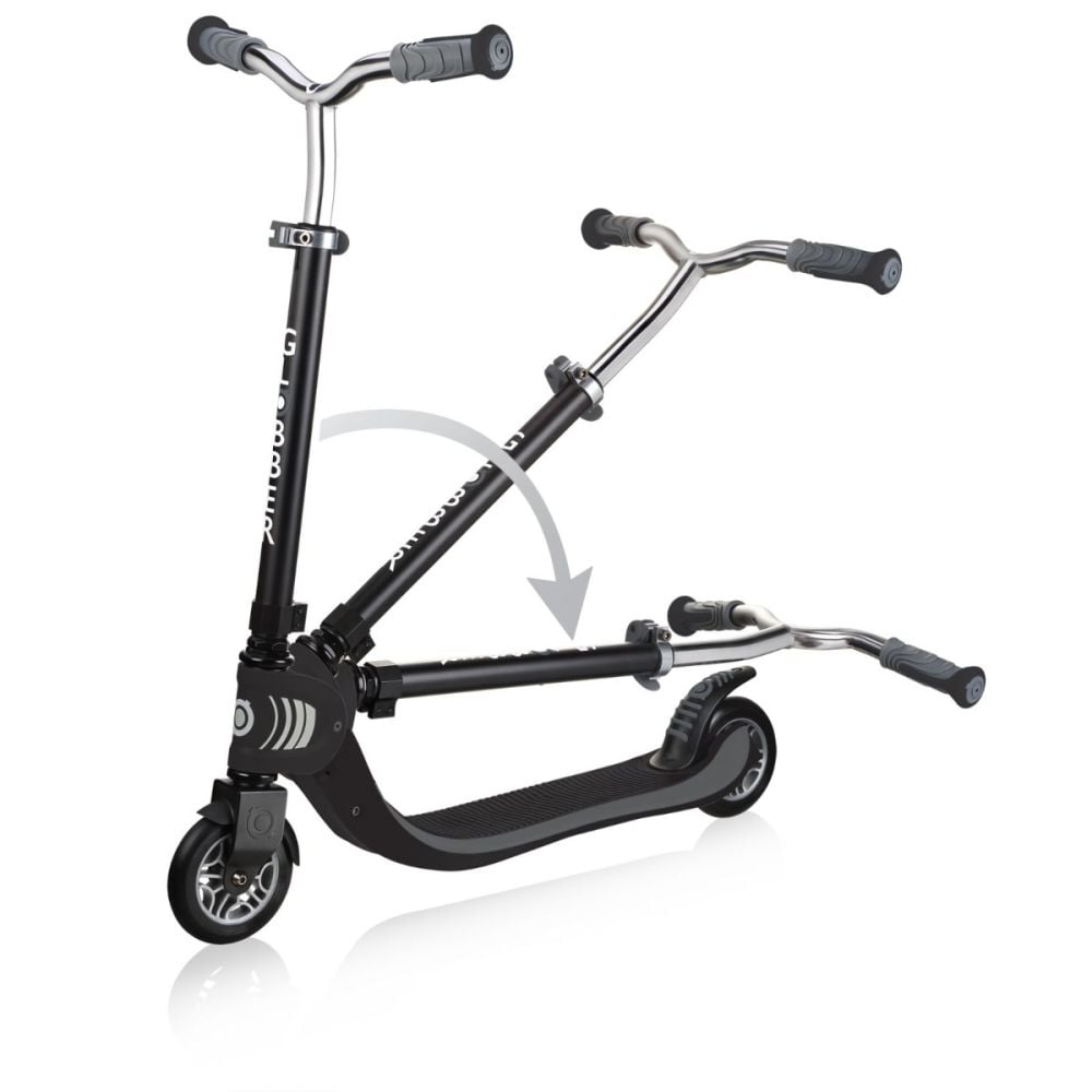 Trotineta pliabila, Globber Flow 125, Gri-Negru