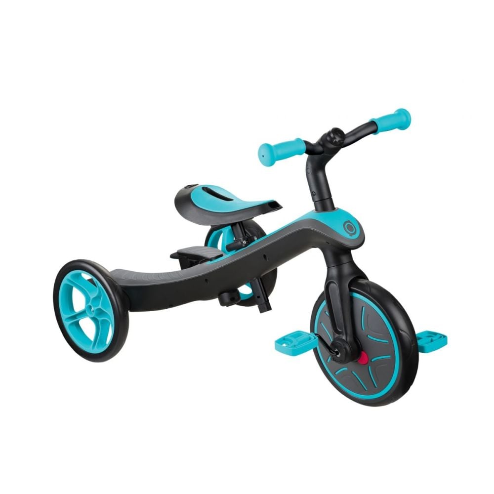 Tricicleta Globber Explorer, 4 in 1, Turcoaz