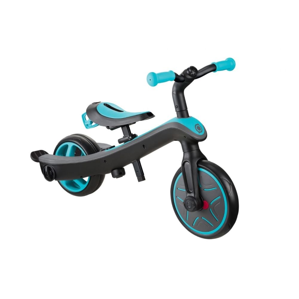 Tricicleta Globber Explorer, 4 in 1, Turcoaz