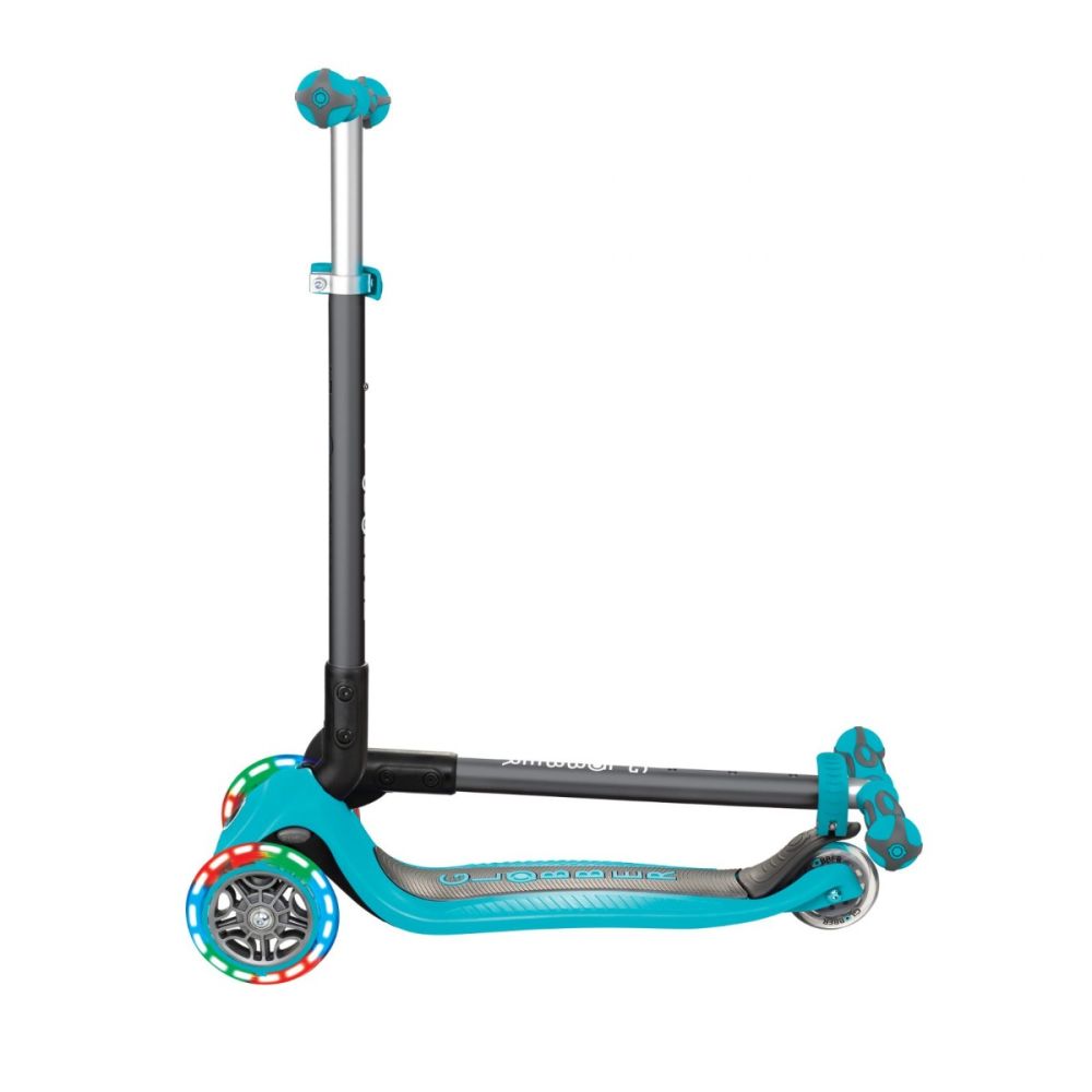 Trotineta Globber Go-Up, 4 in 1, Deluxe Lights, Turcoaz