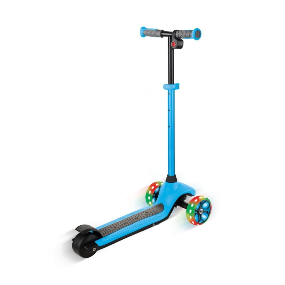 Trotineta Globber E-Motion 4, autonomie 8-10 km, Albastru
