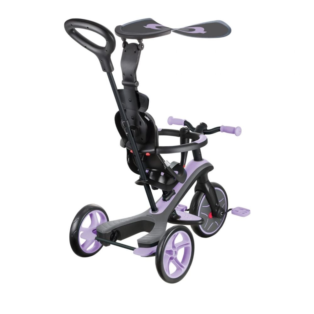 Tricicleta Globber Explorer, 4 In 1, Violet