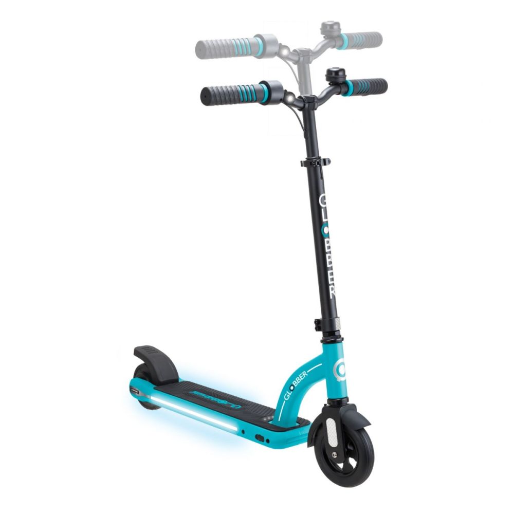 Trotineta Globber E-Motion 11, autonomie 9-11 km, Blue