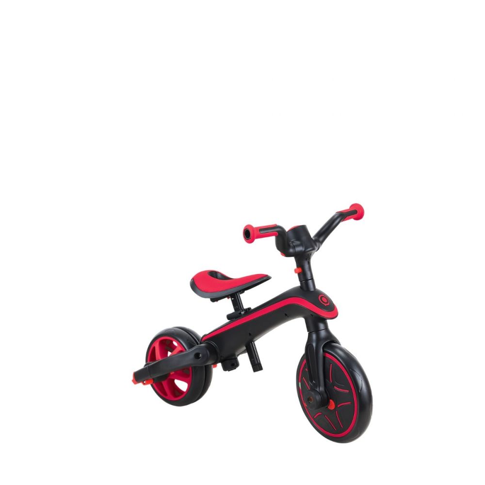 Tricicleta Globber Explorer, 4 In 1, pliabila, Rosu