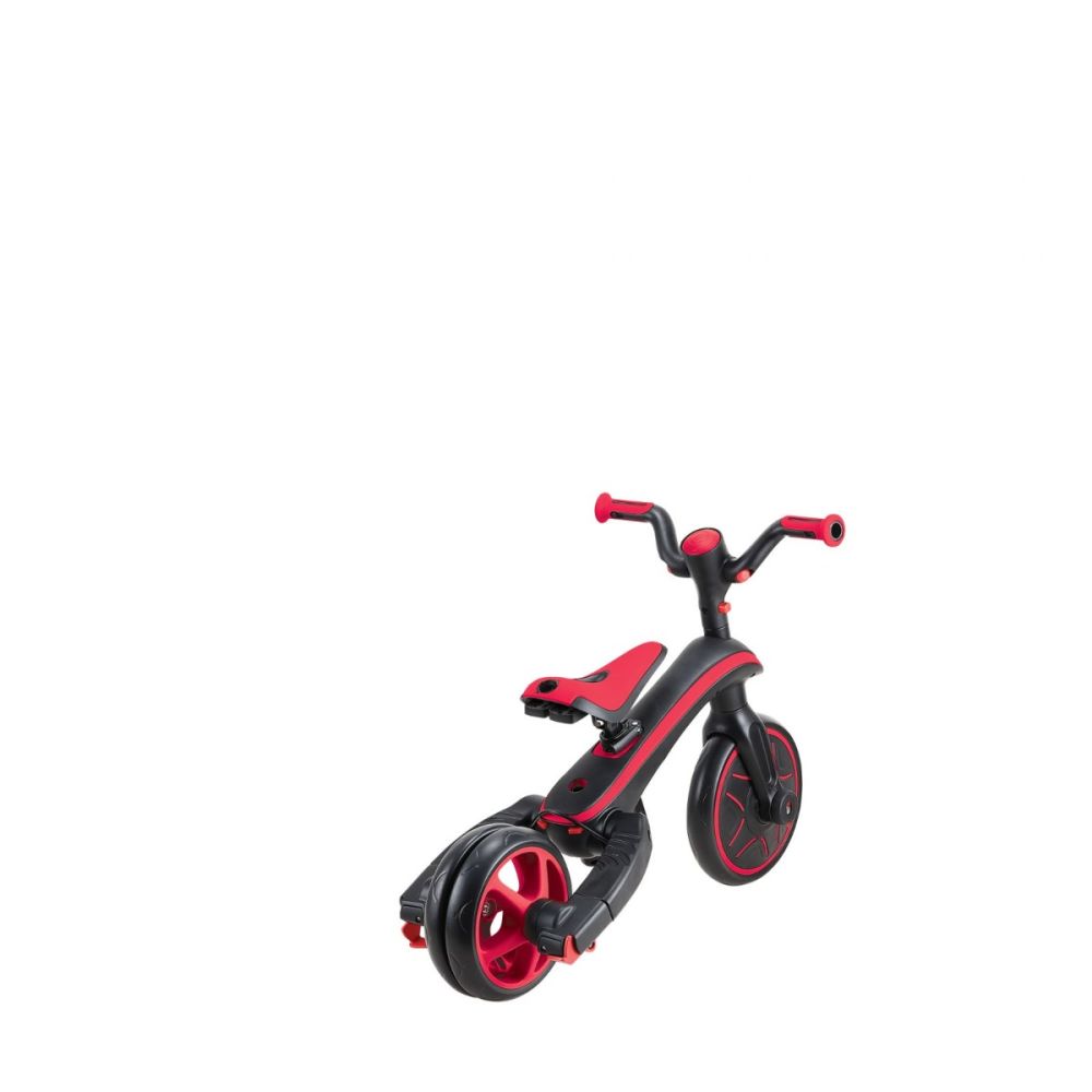 Tricicleta Globber Explorer, 4 In 1, pliabila, Rosu