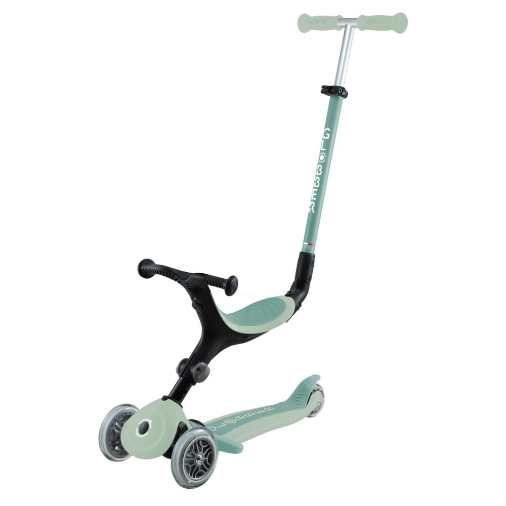 Trotineta Globber Go-Up, 4 in 1, Active Ecologic, Verde