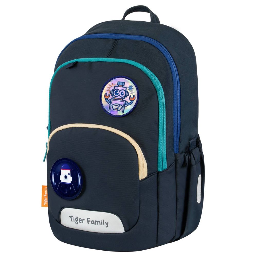 Ghiozdan neechipat, Tiger Family, Jazzy Flex, Navy Special Edition