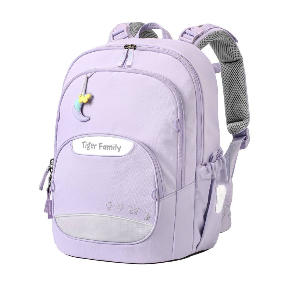 Ghiozdan neechipat, Tiger Family, Jazzy Flex, Lilac Color Pop, Special Edition