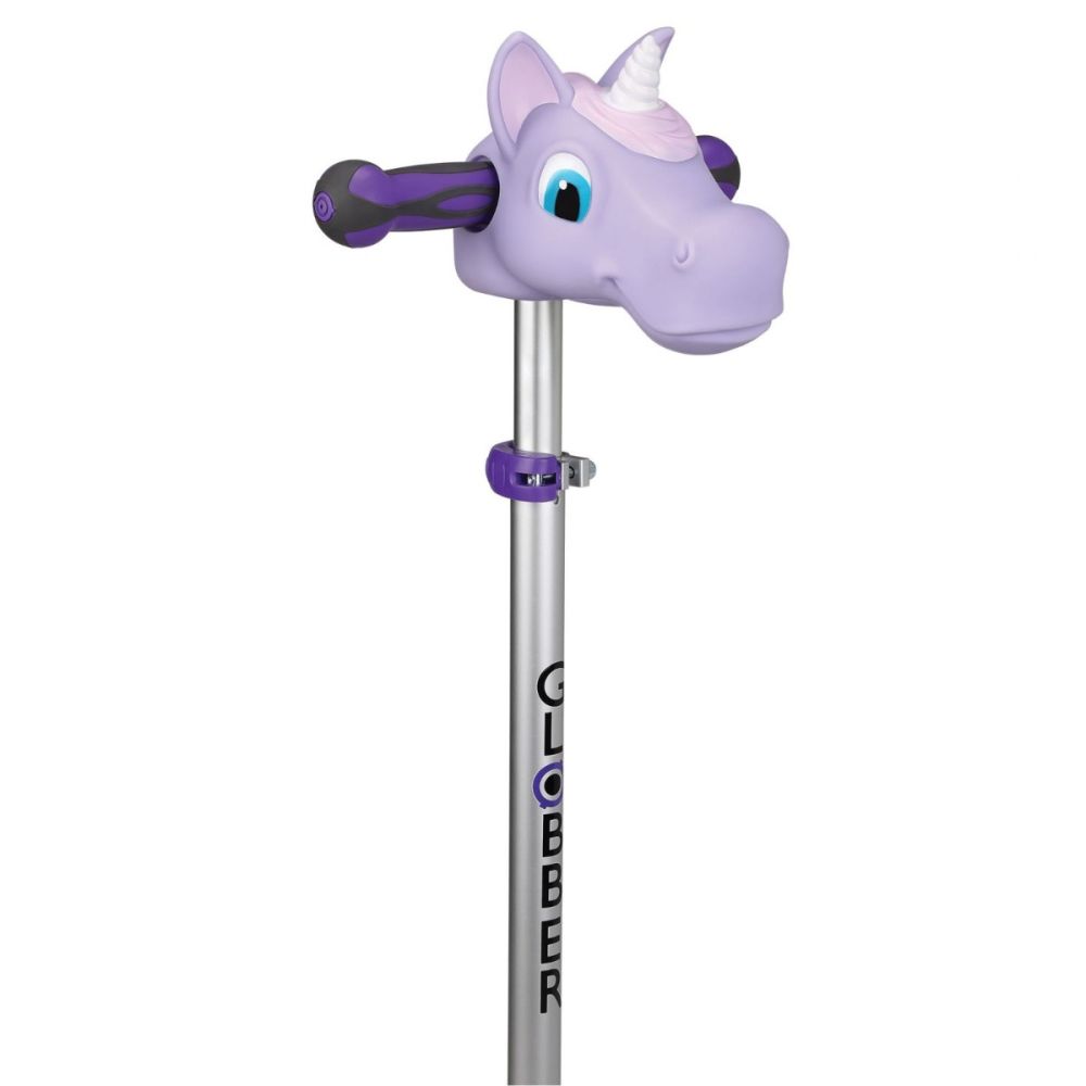 Accesoriu ghidon trotineta, Globber, Unicorn Violet
