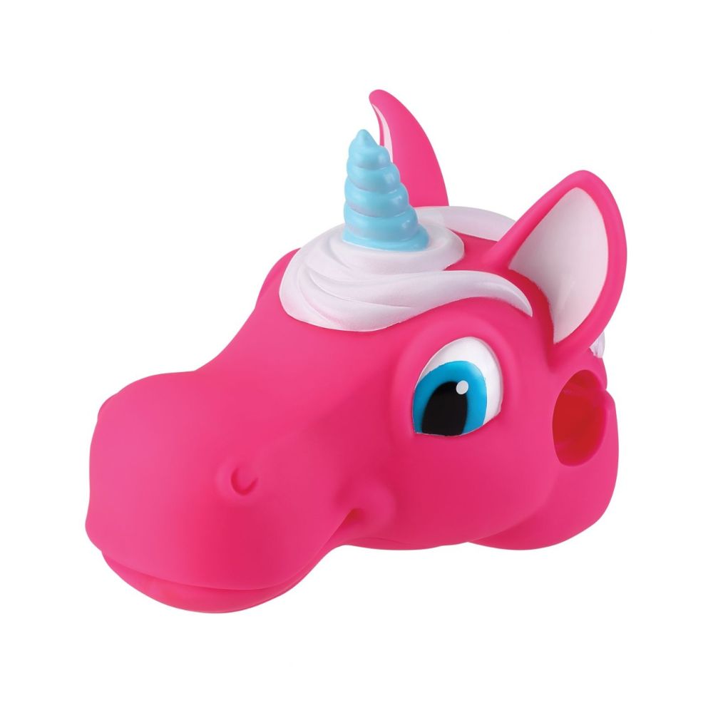 Accesoriu ghidon trotineta, Globber, Unicorn Roz