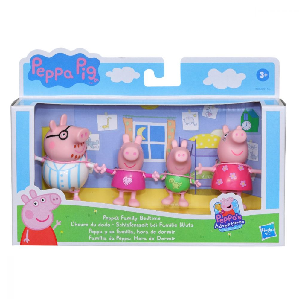 Set figurine Peppa Pig, Familia lui Peppa Pig, F21925L01