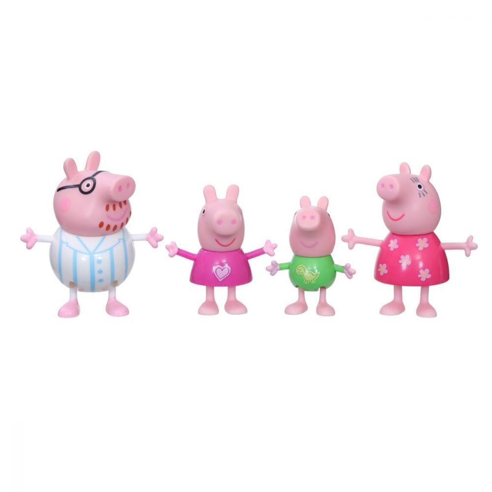 Set figurine Peppa Pig, Familia lui Peppa Pig, F21925L01
