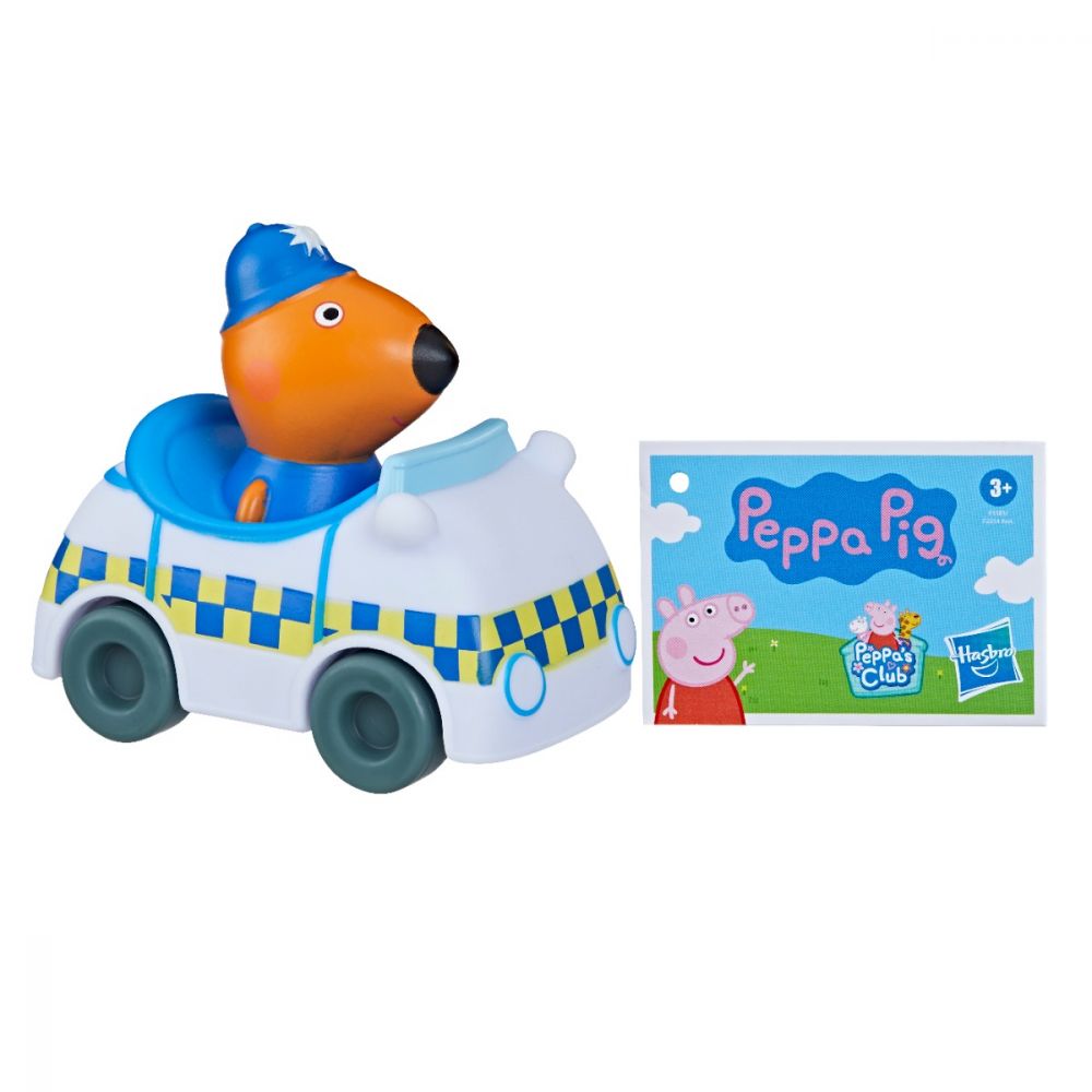 Figurina in masinuta de politie, Peppa Pig, F53835L00