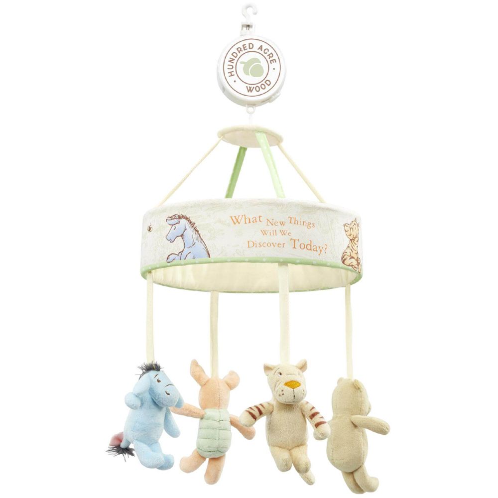 Carusel muzical pentru patut, Rainbow Designs, Winnie the Pooh