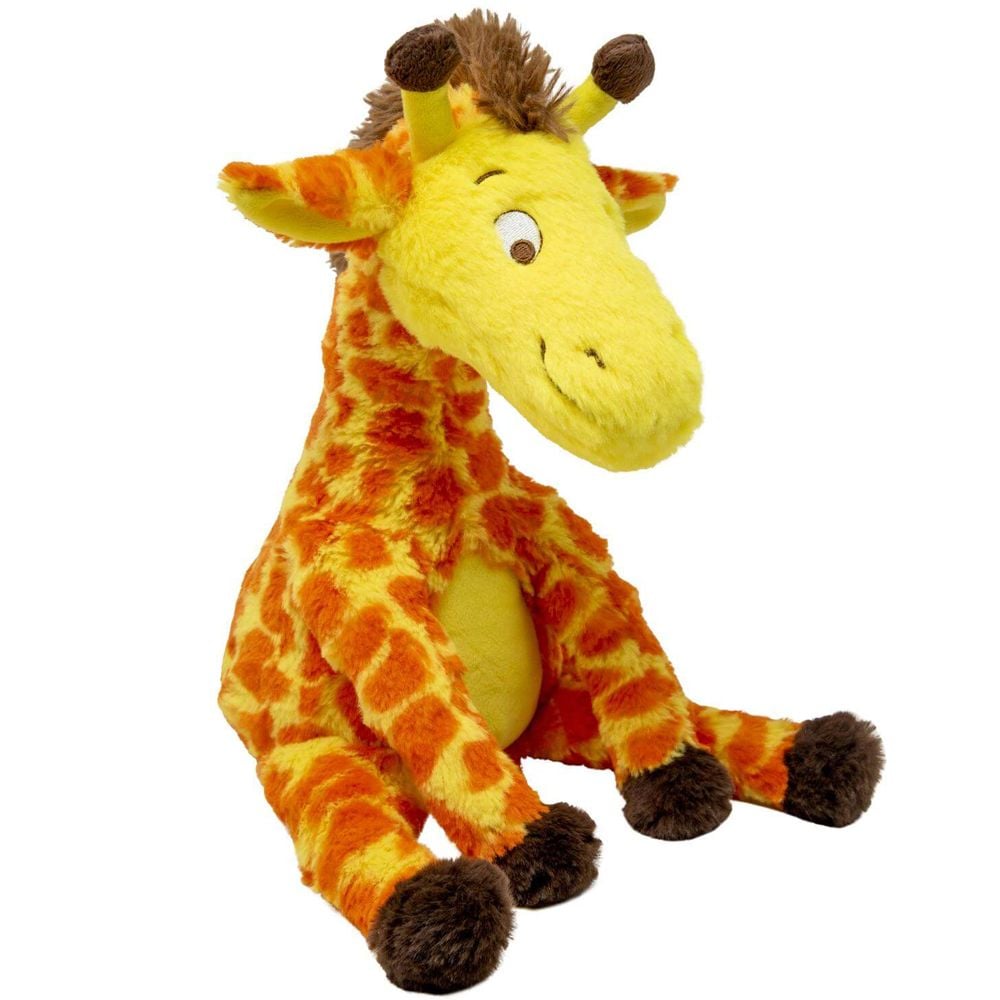 Jucarie de plus, Rainbow Designs, Gerald, Girafele nu stiu sa danseze, 25 cm