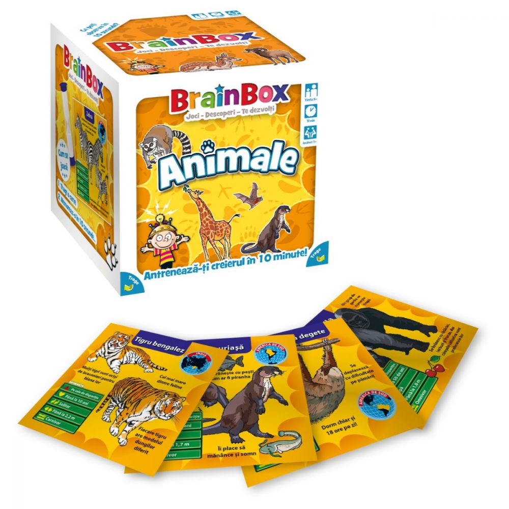 Joc educativ BrainBox, Animale