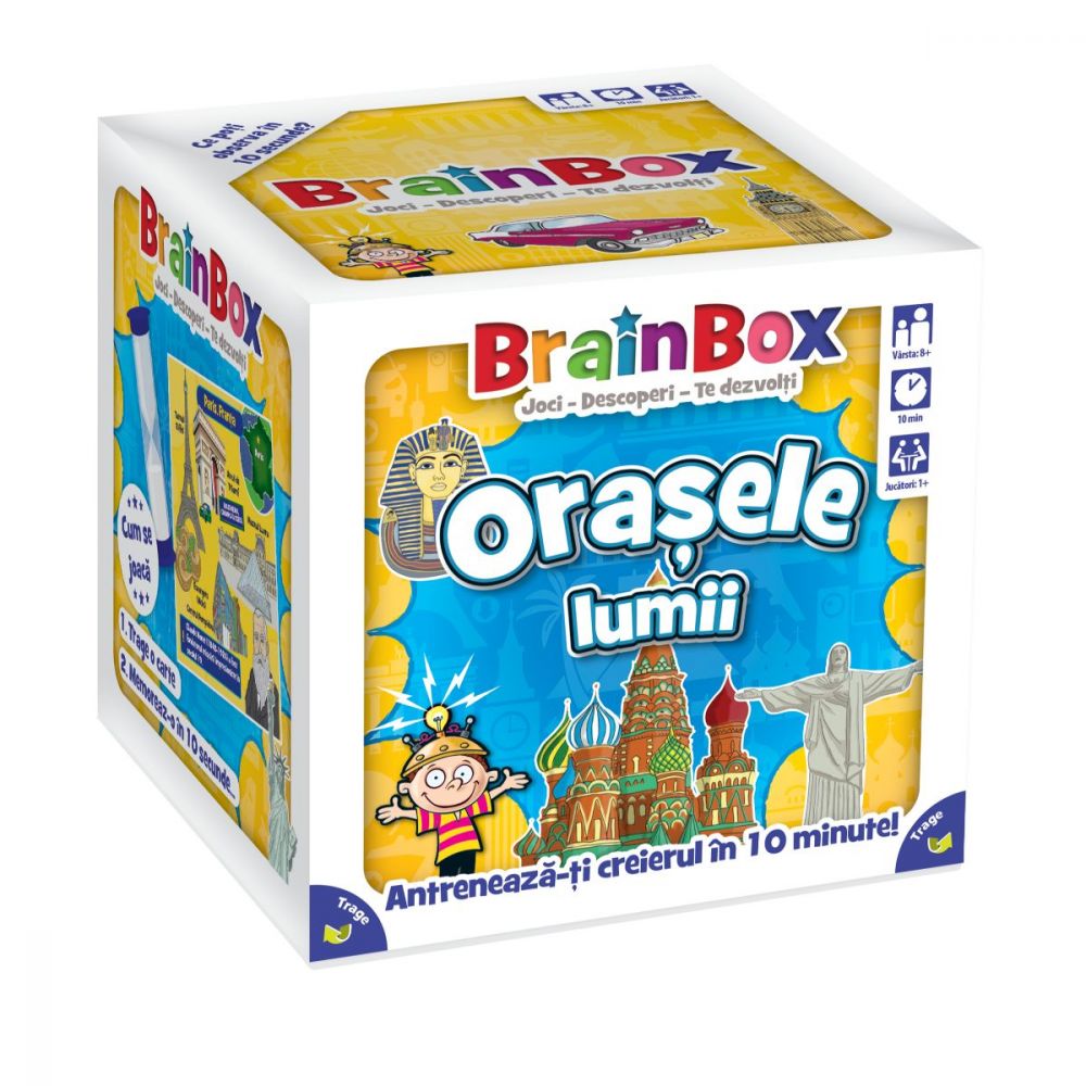Joc educativ BrainBox, Orasele lumii