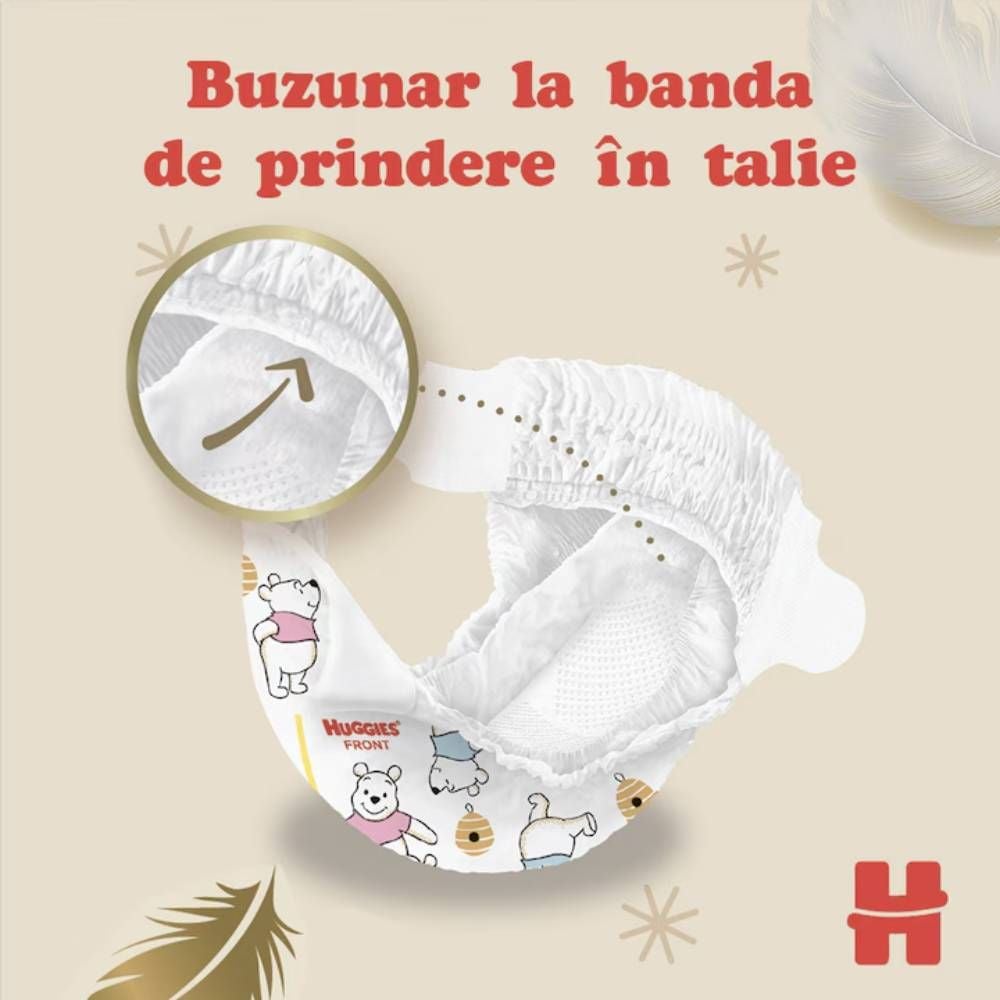 Scutece Huggies, Extra Care Mega, Nr 4, 8-16 kg, 60 buc