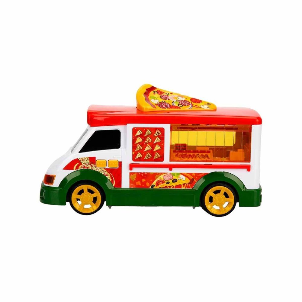 Camionul cu pizza, Teamsterz, cu lumini si sunete