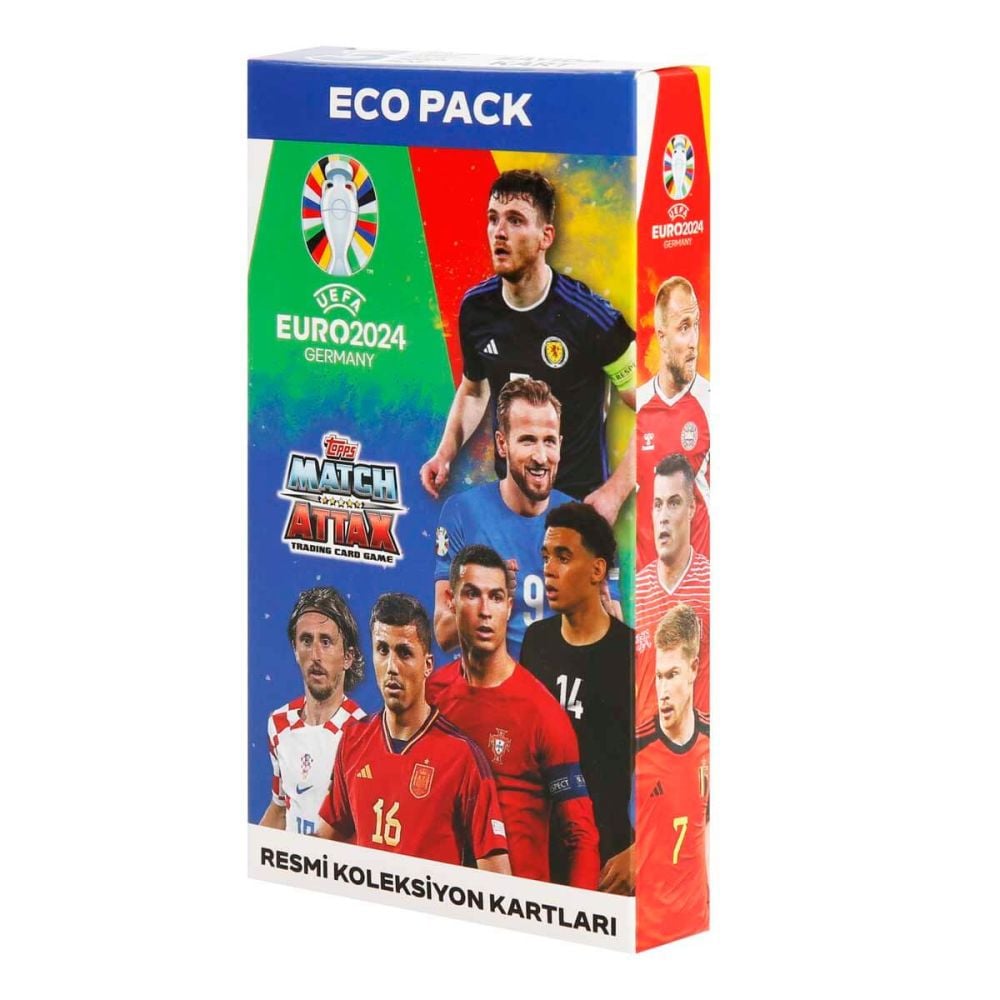 Cartonase cu jucatori de fotbal, UEFA EURO 2024, Eco Pack, Topps