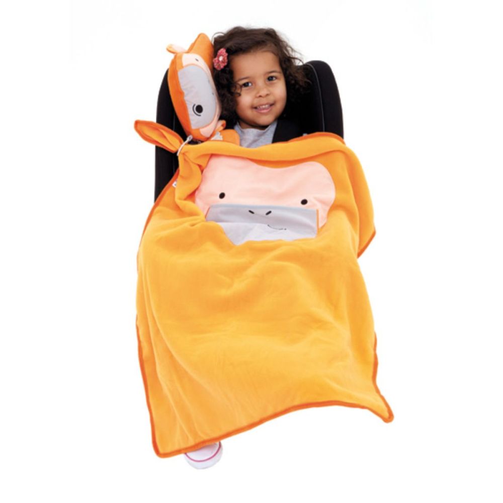 Set perna si pled Trunki, Snoozihedz, Maimuta