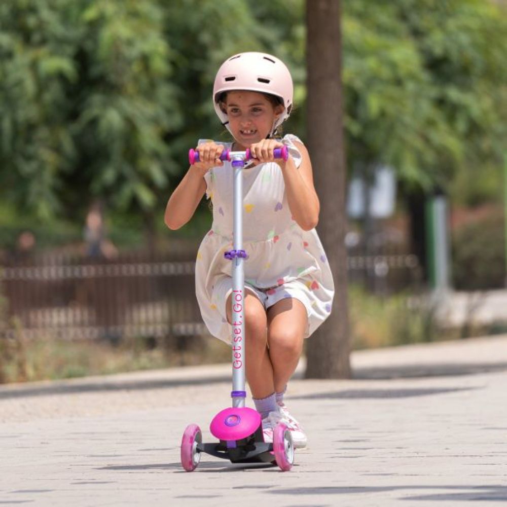 Trotineta pliabila, Trunki, Marimea L, Roz