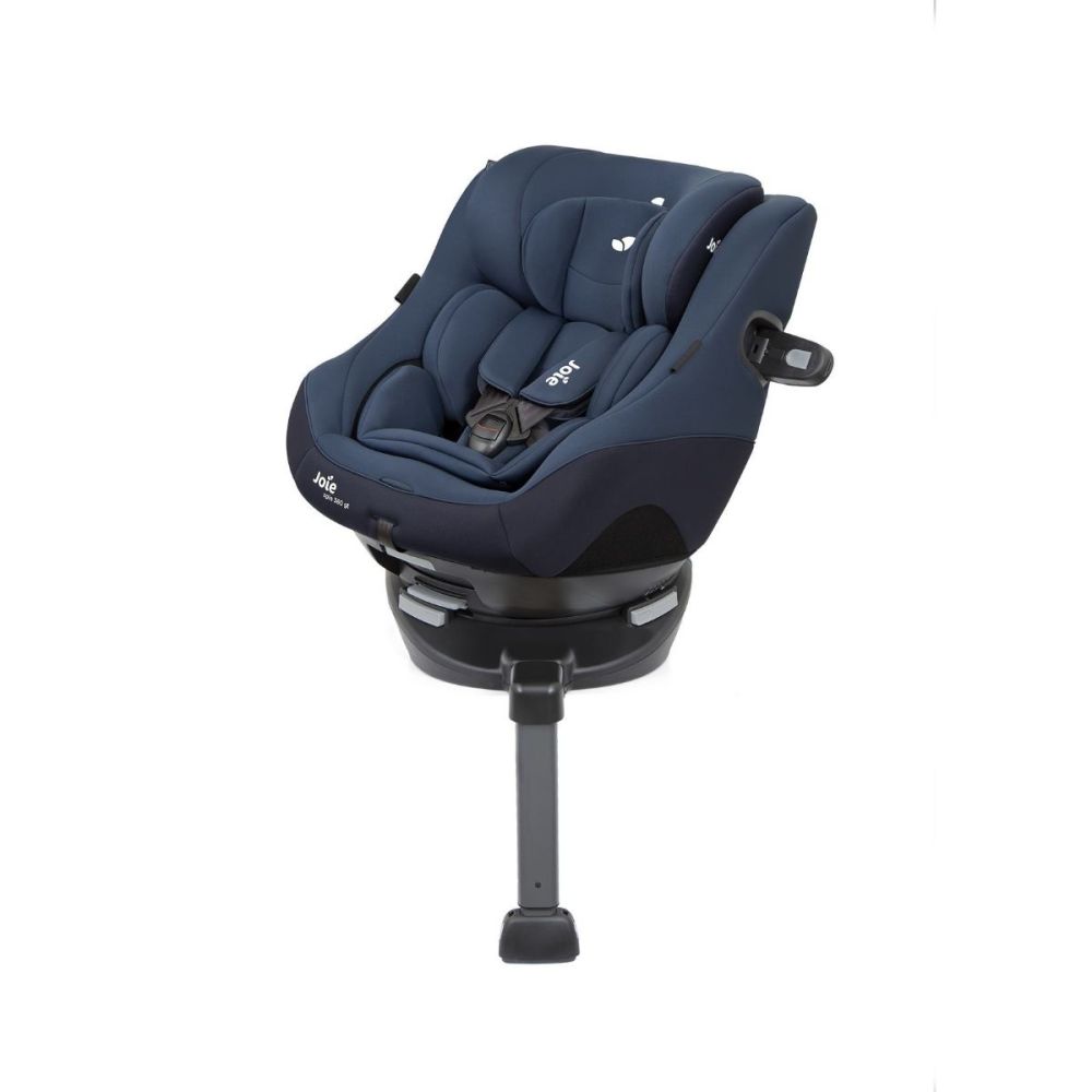 Scaun auto rotativ Joie, cu isofix, Spin 360 grade, Deep Sea, 0-18 kg