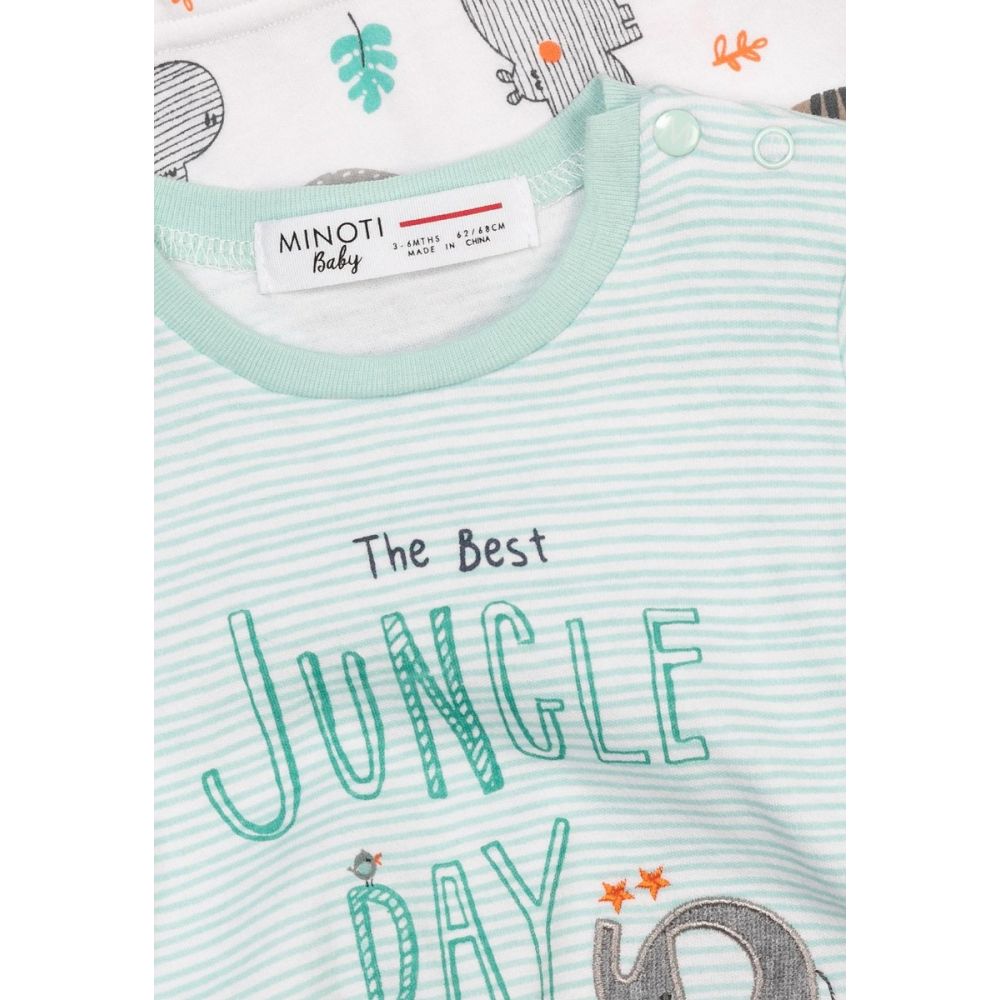 Set tricou si colanti, Minoti, Jungle Day