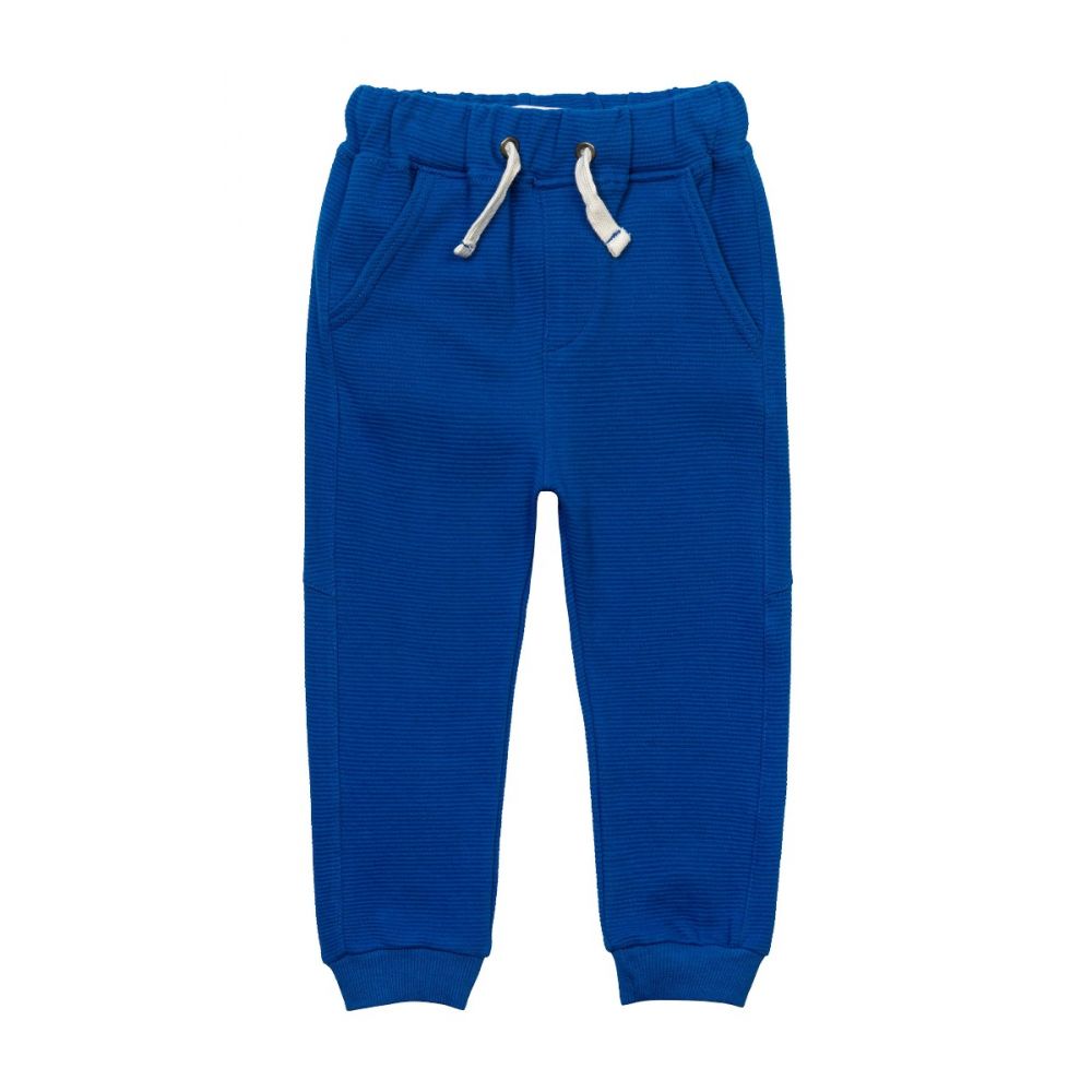 Pantaloni lungi cu talie elastica, Minoti, Albastru