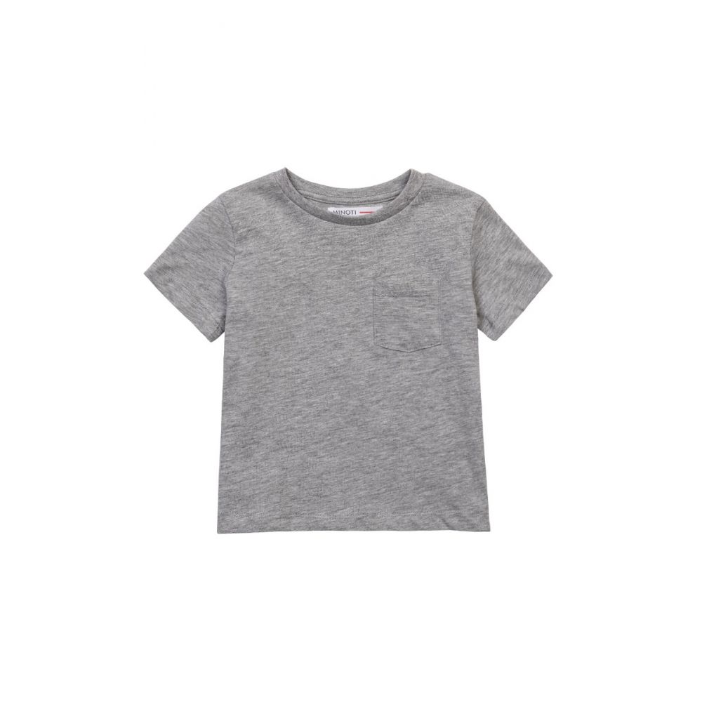 Tricou cu maneca scurta, Minoti, gri