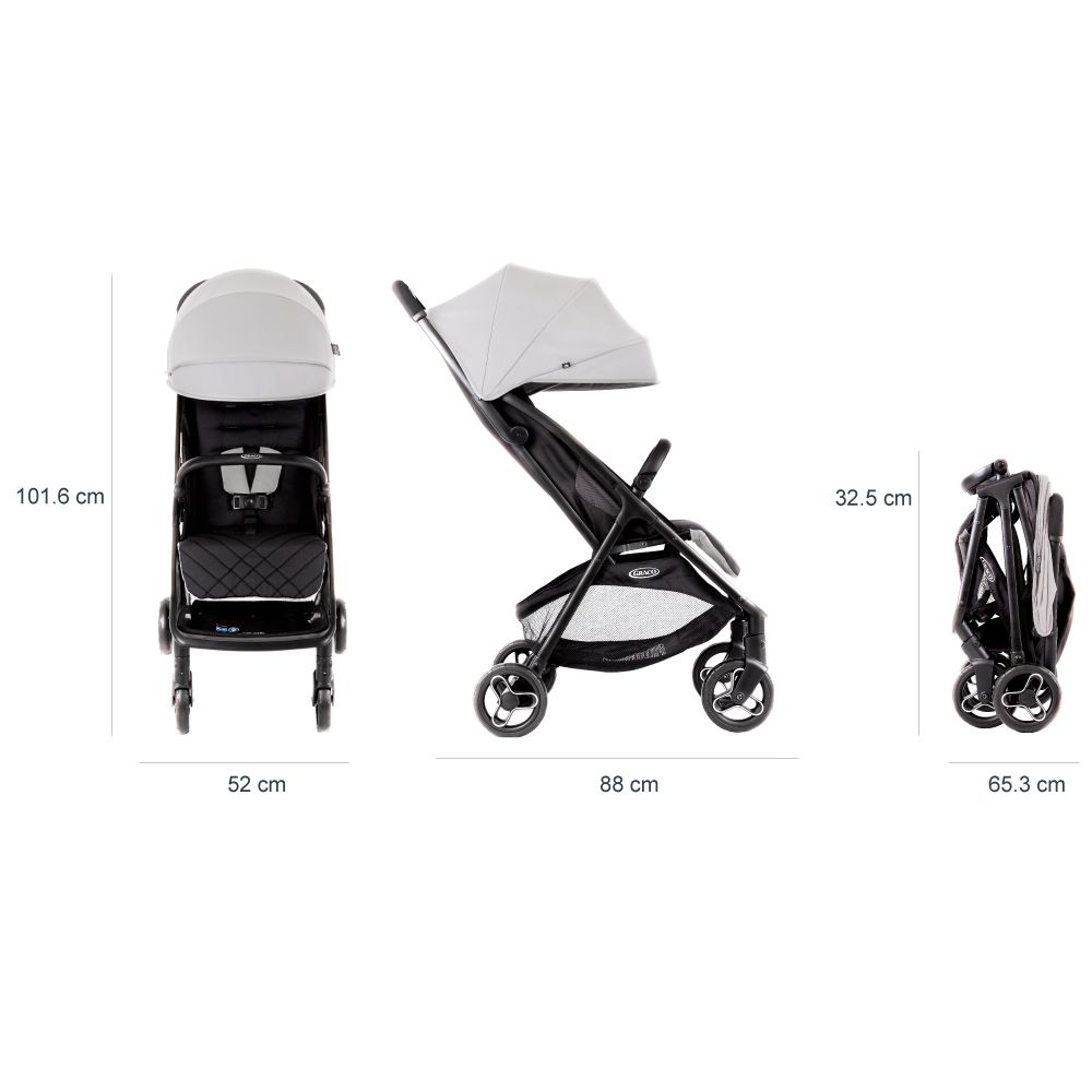Carucior Graco, Myavo, Steeple Gray