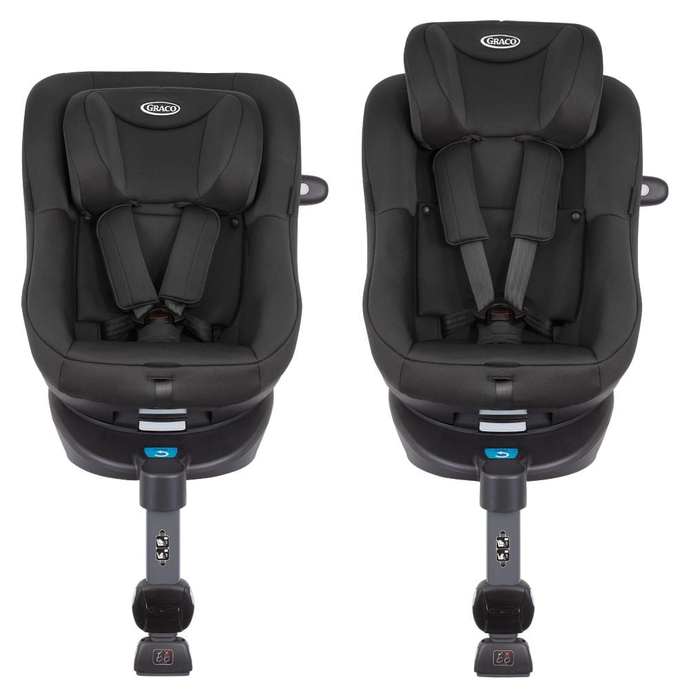 Scaun auto rotativ 360, Graco, Turn2Me I-Size, Midnight