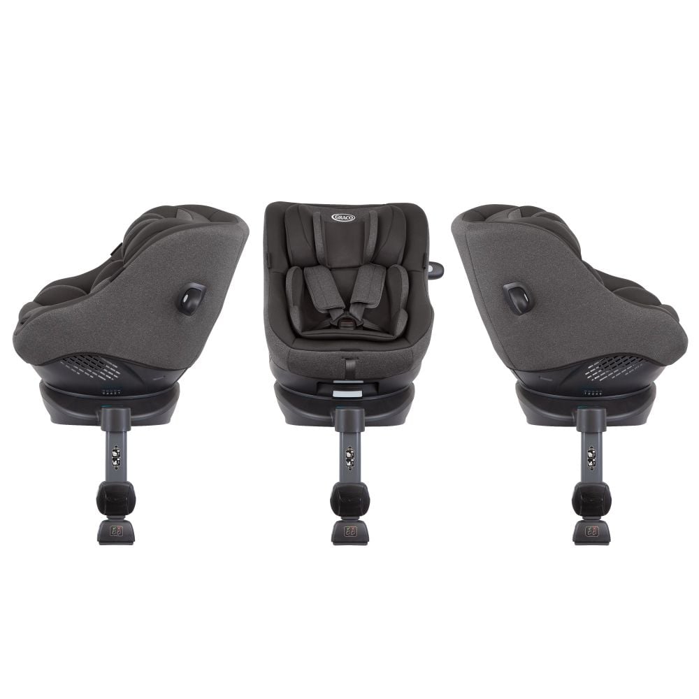 Scaun auto rotativ 360, Graco, Turn2Me I-Size, Heather