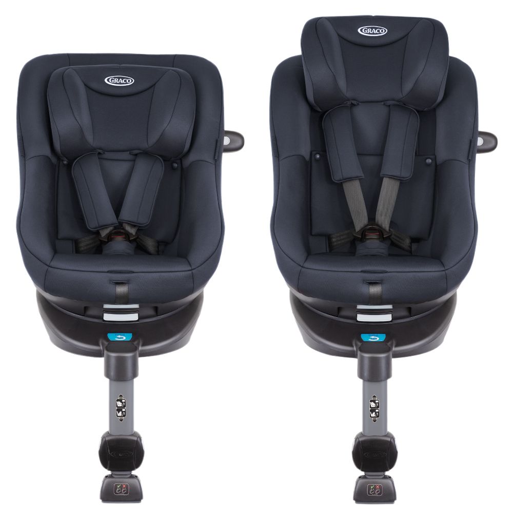 Scaun auto rotativ 360, Graco, Turn2Me I-Size, Navy