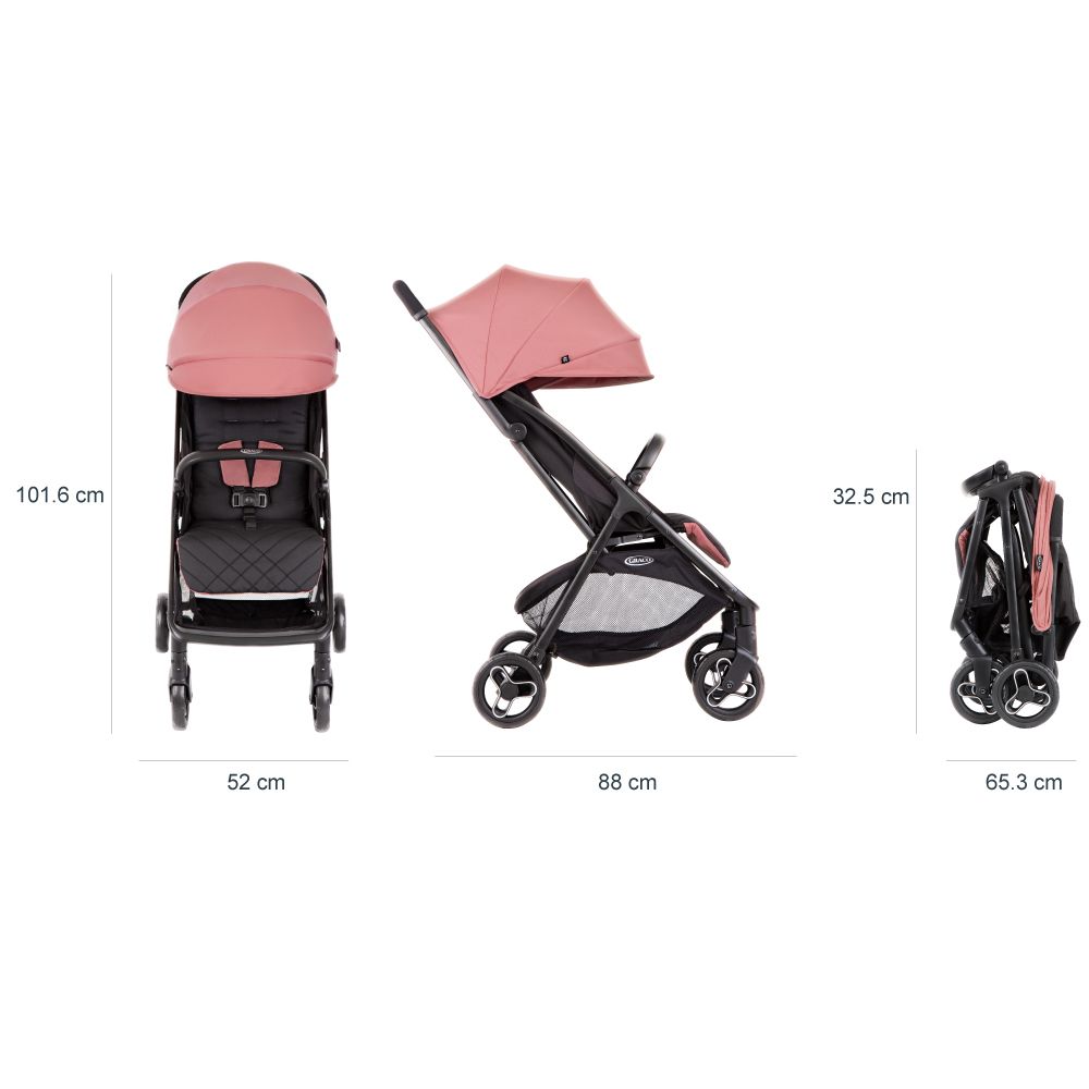 Carucior Graco, Myavo, Dusty Rose